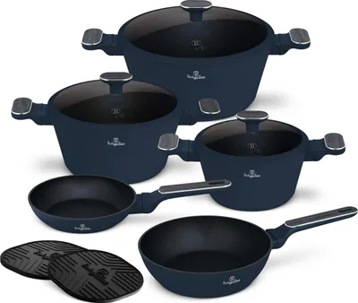 Produktbild von Berlinger Haus 113647, Gemischtes Set, Blau, Schwarz, 10 Stück(e)