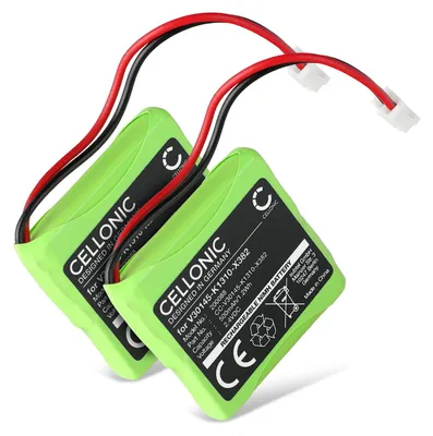 Immagine prodotto di CELLONIC 2x Batteria compatibile con Siemens Gigaset E40, S30852-D1751-X1