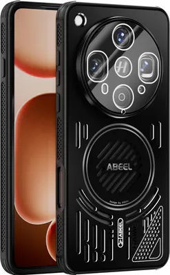 Image de Etui magnétique pour Oppo Find X8 Etui de protection antichoc en aluminium avec dissipation thermique et film pour lentille Noir