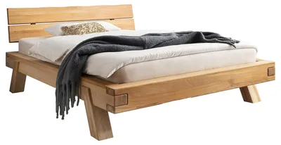 Produktbild von home24 Massivholzbett - Buche massiv