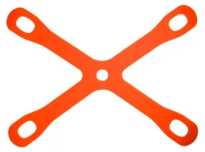 Silikon-Schneidebrett-Unterlage, rutschfest, 39x28 cm, rot