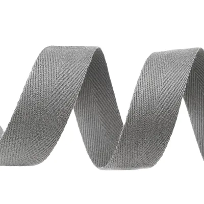 Produktbild von 5m Köperband Baumwoll-Band 20mm Einfassband Kantenband Dekoband