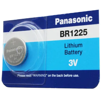 Produktbild von BR1225 Lithium Batterie Panasonic 2,5 x 12 mm