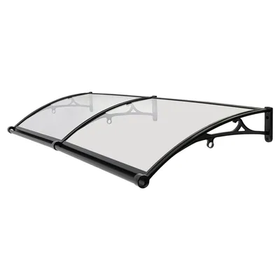 Zdjęcie produktu dla Daszek przeciwdeszczowy Daszek przeciwdeszczowy Drzwi wejściowe Daszek  Daszek maks. 200 kg  200*60 cm Daszek przeciwdeszczowy  Daszek