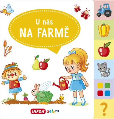 Zdjęcie produktu dla U nás na farmě - Velká knížka se záložkami
