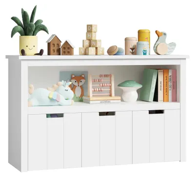 Produktbild von Spielzeugschrank für Kinder – Kommode mit 3 Schubladen – Spielzeugorganizer für Kinderzimmer und Wohnzimmer
