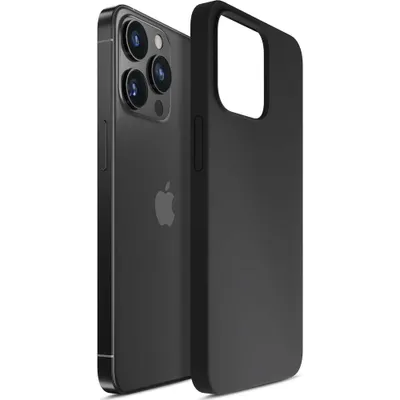 Produktbild von 3mk Schutzhülle Silicone Case Cover für Apple iPhone 16 Pro schwarz backcover