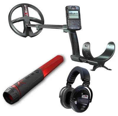 Produktbild von XP DEUS 2 II 22 FMF RC WSA XL ST Metalldetektor, 22cm Spule, WSA2 XL ST Kopfhörer + Gratis Mi6 (DEUS2-22FMFRCWSAXLSTG))