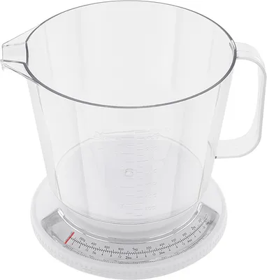 Produktbild von Judge Kitchen Küchenwaage, Kunststoff, 20,5 x 18 cm, 2,2 kg, transparent