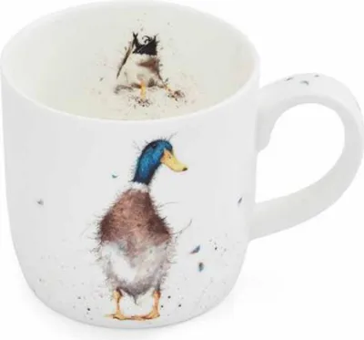 Produktbild von Wrendale Designs Porzellan-Becher Watschel-Ente | ca. 310 ml