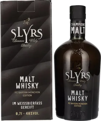 Produktbild von Slyrs Malt Whisky FC BAYERN MÜNCHEN EDITION