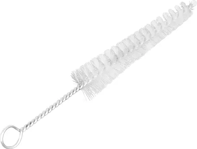 Imagen del producto de Juego de cepillos de limpieza para instrumentos de viento de latón y nylon, con diseño flexible, y mango de acero inoxidable, ideal para trompeta, trombón y trompa