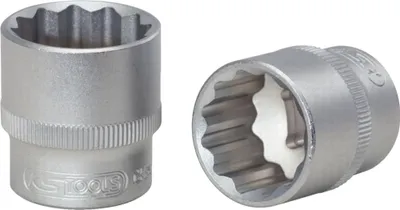Obrázok produktu pre KS Tools 911.3988-E, Pätica, 3/8", Metrický, 1 hlava/hlavy, 20,21 mm, Chrómovo-vanádová oceľ