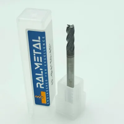 Immagine prodotto di Fresa in metallo duro integrale 4 x 11 x 50 4 taglienti AITiN 45HRC