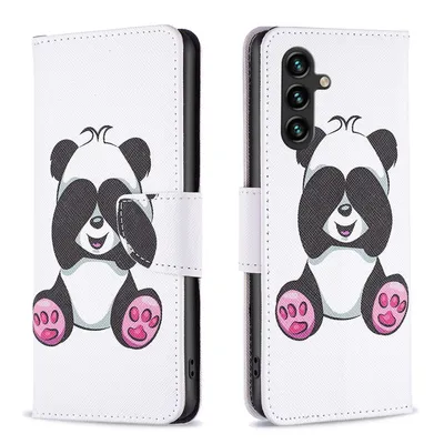 Produktbild von Für Samsung Galaxy A55 Kunst-Leder Book Handy Tasche Motiv 2 Hülle Etuis Schutz