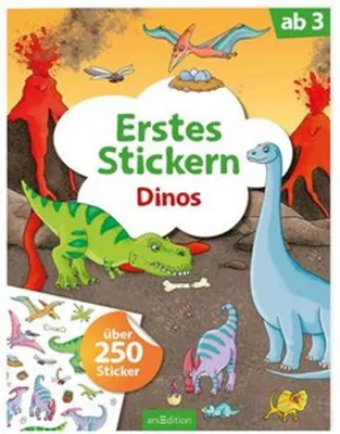Immagine prodotto di Erstes Stickern - Dinos