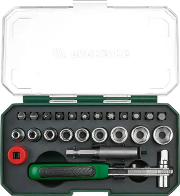 Produktbild von PARKSIDE® Ratschen-/Präzisionsmesserset (Ratschen Set)