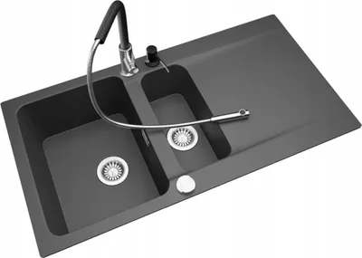 Immagine prodotto di Franke Orion Oid 651-100 lavello nero rubinetto dispenser