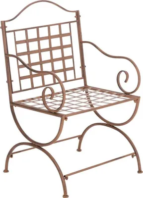 Image de Chaise Lotta en marron antique