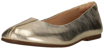 Produktbild von CLARKS Ballerinas Livia mit dezenten Nahtdetails 5049A Gold Leather 38