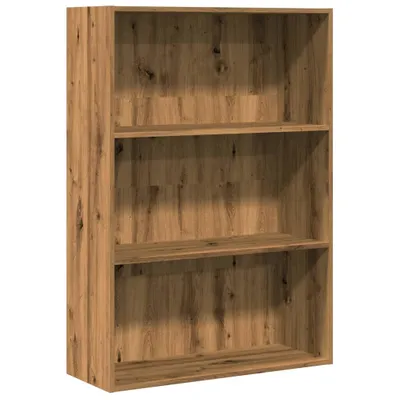 Immagine prodotto di vidaXL Libreria Artisan in rovere 80x30x114 cm materiale a base di legno