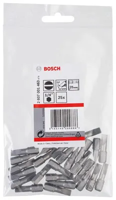 Produktbild von Schrauberbit Extra-Hart S 0,8 x 5,5, 25 mm, 25er-Pack