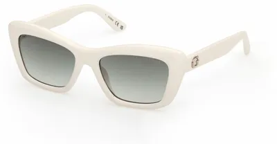 Produktbild von Guess Gu00195 Damen-sonnenbrille Weiß Mann Weiß One Size