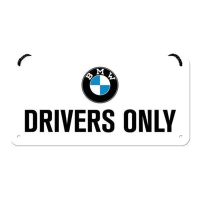 Zdjęcie produktu dla Metalowy Plakat Zawieszka 10 X 20Cm Bmw-Drivers Only