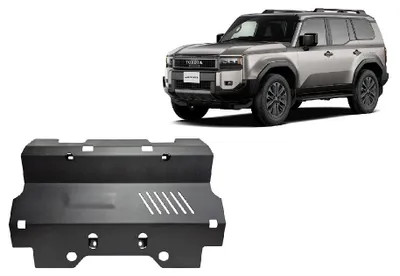 Obrázek produktu pro Ochranný kryt chladiče z oceli pro Toyota Land Cruiser 250 – modely z let 2024–2026