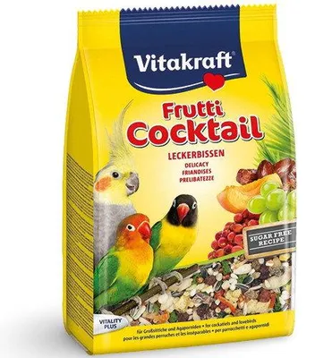 Productafbeelding van Vitakraft Grote parkiet/agapornissen coctail frutti 250 gram