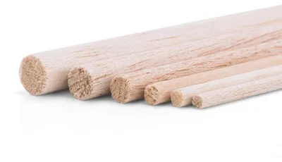 Produktbild von Balsová kulatina 10 mm, 1000mm