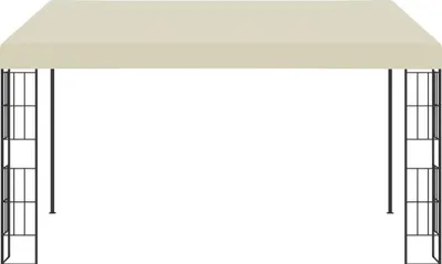 Produktbild von vidaXL Wand-Pavillon 3x4 m Creme Stoff