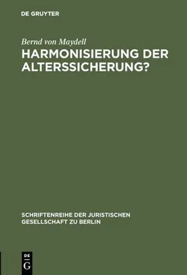 Produktbild von Harmonisierung der Alterssicherung?