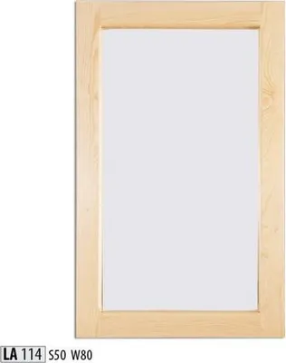 Zdjęcie produktu dla Handgemachter Spiegel Echtholz Massiver Rahmen Kiefer Wandspiegel 50 * 80 cm