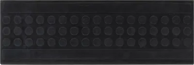 Produktbild von vidaXL Stufenmatten 10 Stk. 25x75 cm Gummi