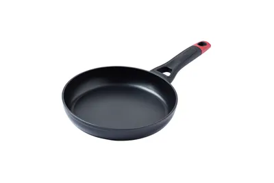 Zdjęcie produktu dla Pyrex OT22BF6, Okrągły, Patelnia uniwersalna, Czarny, Czerwony, Ceramika, Prąd elektryczny, Gaz, Halogen, Indukcja, 22 cm, 228 mm