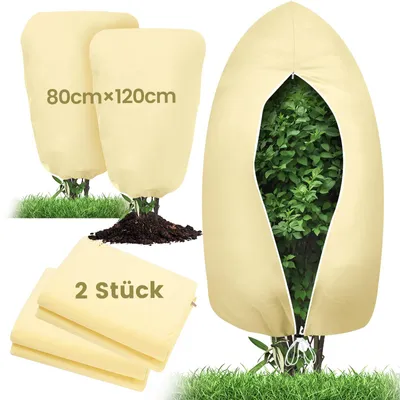 Produktbild von 2 Stück XXL Pflanzen Frostschutz-Vlies Palmen Baum Winterschutz Wintervlies