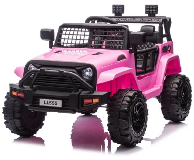 Produktbild von Jeep - Kinder Elektroauto - 12V - mit Fernbedienung - Rosa
