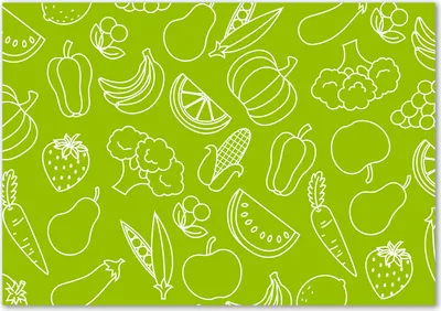 Produktbild von Tulup® Glas-Bild - 100 x 70 - Wandbild aus Glas - Wandkunst - Wandbild hinter gehärtetem Sicherheitsglas - Essen & Getränke - Obst Gemüse - Grün