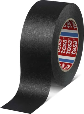 Produktbild von 6 Rollen tesa 4328 Premium Universal-Papierklebeband, 50 m x 50 mm, schwarz