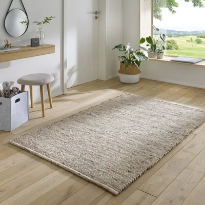 Produktbild von TaraCarpet Handwebteppich Helsinki sand 250x340 cm