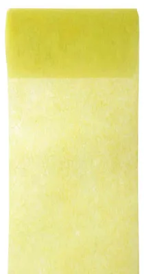 Produktbild von VLIES- BAND Uni ( Dekoband z.B.Tischband ) 10cm/10m GELB