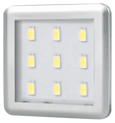 Produktbild von Design Light SQUARE LED Unterbauleuchte 2,5W Aluminium Kaltweiß