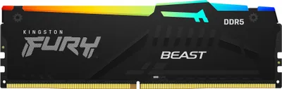 Obrázek produktu pro Kingston FURY Beast RGB - DDR5 - modul - 16 GB