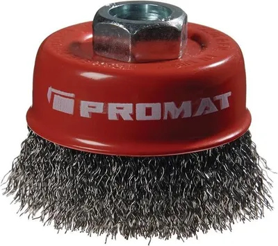 Produktbild von Topfbürste D.80mm Drahtstärke 0,3mm STA 8500min-¹ PROMAT