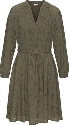 Produktbild von LASCANA Blusenkleid khaki Größe 36