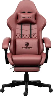 Produktbild von HICON Gaming-Stuhl Vittoria – Ergonomisch – Gaming-Stuhl – Bürostuhl – Verstellbar – Gaming-Stühle – Rennstuhl – Gaming-Stuhl – Rot