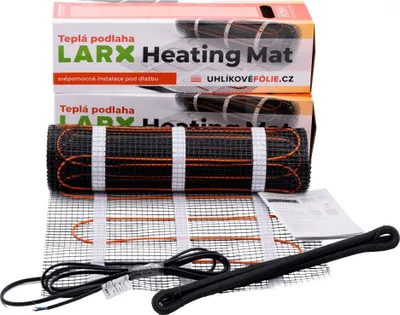 Obrázek produktu pro Elektrické podlahové topení LARX Heating Mat 0,5 x 8 m, 4m2, 640W