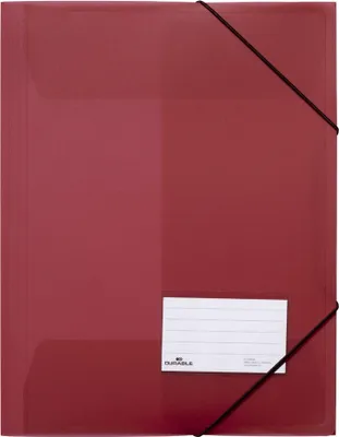 Produktbild von DURABLE Eckspannermappe DIN A4 PP rot