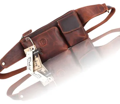 Produktbild von Bauchtasche Gürteltasche Hüfttasche Umhängetasche Crossbag Leder Sport Tasche